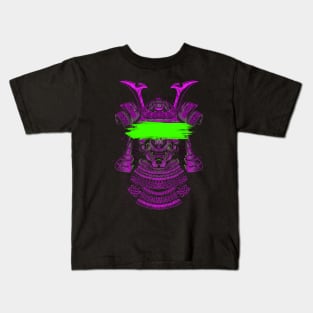 Crossed out samurai warrior Kids T-Shirt